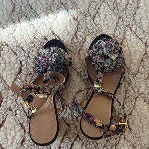 Tahari Multicolor Floral Women's Sandals